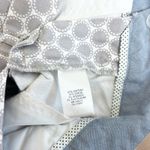 Banana Republic Hampton Fit Gray Printed Pants Sz 4 Photo 2