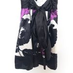 Trixxi Y2K Babydoll Dress Sz M Black Multi Floral Whimsigoth Fairy Grunge Hoco Photo 6