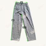 Madewell Pleated Wide Leg Pants Taupe Green Size 00 Career Academia Quiet Luxury Photo 6