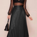 Vegan Leather Pleated A Photo 0