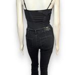 BLANK NYC OAT NYC | Black High Rise Button Front Sailor Skinny Jean New with Tags Photo 9