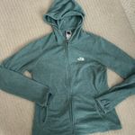 The North Face  green full zip up hoodie   Photo 0