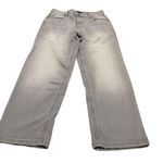 Simply Vera Relaxed Boyfriend Cropped Faded Gray Jeans Size 6 Photo 2