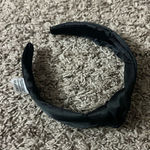 PINK - Victoria's Secret PINK black headband with a little bow, ONE SIZE Photo 0