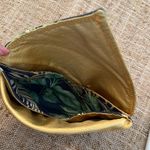 Botanical Print Mixed Media Clutch Purse Green Photo 3