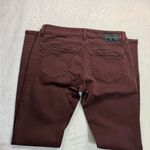 Buckle Brown Skinny Jeans with Tapered Fit Photo 3