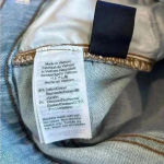 Madewell  9" Mid-Rise Skinny Crop Jeans in blue Asbury Wash: Button-Front Edition Photo 10