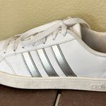 Adidas  VS ADVANTAGE Sneakers Court Shoes Silver Stripe - 8.5 Photo 3