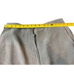 New York & Company Gray Maxi Length Side Slits Tie Waist Zip Back Skirt 10 Photo 8