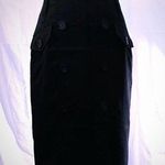Worthington black buttoned long skirt. Photo 0