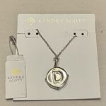 Kendra Scott NWT Pendant Initial D Necklace Photo 5
