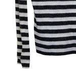 Gap Women's Pullover Sweater Top Knit Turtleneck Longsleeve Striped Blue Size XS Photo 3