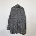 Zadig & Voltaire [] Alpaca Wool Blend Open Front Cardigan Leather Trim Sz Medium Photo 1