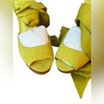 Diane Von Furstenberg  Eva Citron Suede Ankle Wrap Pumps Photo 7