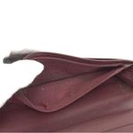 Cartier Vintage Rare Red  Long Wallet Photo 5