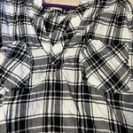 Free People Plaid  Dress/long Shirt Photo 1