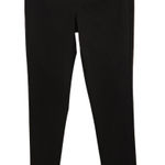 Theory  Black Mid Rise Ankle Stretch Travel Work Classic Skinny Pants Size 00 Photo 0