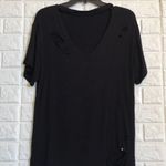 Hippie Chic  holey cut choker‎ v-neck oversized soft Photo 0