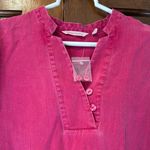 Soft Surroundings  Tunic Size XS  Pink  Magenta V-Neck Blouse Top Shirt Photo 1