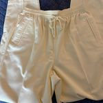 Hasting & Smith Size 12 Yellow Elastic Tie Waist Pants Photo 0