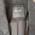 Vera Wang Simply Vera  Black Linen Blend Blazer SIZE S Photo 3