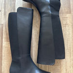 Lands' End NWOT  Knee High Black Riding Boots size 8.5 Photo 0
