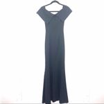 Eliza J  KNOT FRONT OFF THE SHOULDER MAXI DRESS Photo 9