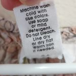 Japna Floral Spring Sunflower Print Pastel Pink Ruched Smocked Blouse Top Size S Photo 6