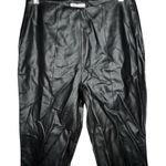 Lovers + Friends  Black‎ Vegan Leather Pants nwt Photo 1