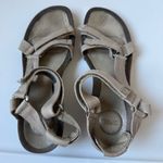 Teva  Women’s Wedge Sandals- Tan 7 Photo 0