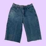 Calvin Klein Vintage 90s Blue Jeans Denim Cut off Knee Length Shorts π₯ Photo 0