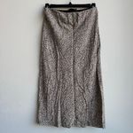 Jenni Kayne  Leopard Slip Skirt Size XS Elastic Waist Party Cocktail Designer Photo 1