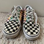 Vans  Old Skool Glitter Check 'Mardi Gras' Edition Women’s Size 7 Skate Shoes Photo 3