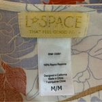 l*space Anthropologie‎ L  Kellen Cover-Up Dress Floral Tie Front Cutout Medium Photo 7