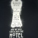 Ripple Junction  AMERICAN HORROR STORY HOTEL black muscle tank top NEW size S Photo 1