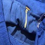 Free People NWOT  ROYAL BLUE MIDI SKIRT LARGE Photo 5