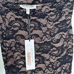 Dress the Population Cosmopolitan DTP Zuri Black Lace Pencil Cut Skirt NWT Photo 4