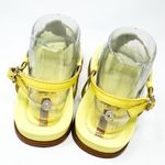 Sam Edelman NEW  Naomi Neon Yellow T-Strap Slingback Sandal, Size 8, MSRP $130 Photo 8