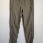 Carbon 38 Mesh Insert Full Length Leggings in Silversage Green Photo 0