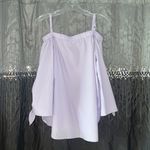 Seven Sisters Purple Off the Shoulder Top Photo 2