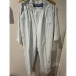 Alfred Dunner  Sz 20 Spring Light Blue & White Pants Suit Set 2 Piece‎ Womens G Photo 5