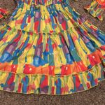 Unbranded Boho Short Mini Long Sleeve Round Neck Sz XL Pink Photo 1