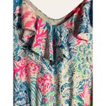 Lilly Pulitzer Alessa Sink Or Swim Printed V-Neck Romper Size XS Photo 8