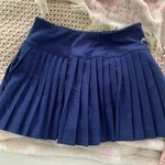 Pleated Tennis Skirt Blue Photo 0