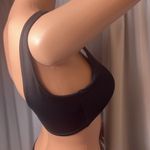 Sports Bra Size M Padding Black Thick Straps Size M Photo 3