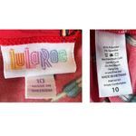LuLaRoe NWOT Irma Stars Popsicles Top Sz 10 Red Hi Low Patriotic Vetera… Photo 11
