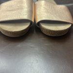 Chocolat Blu  Viveca Rose Gold Leather Sandal Photo 4