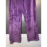 Nautica Pants Womens Small Purple Plush Fleece Lounge Sleep Drawstring Cozy Photo 2
