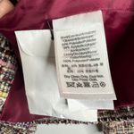 DKNY Colorful Tweed Fringe Button Blazer Jacket NWOT W1916 Sz 6 Photo 5