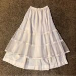 Vintage Wedding Dress Skirt Slip Womens S? Used Cream Photo 11